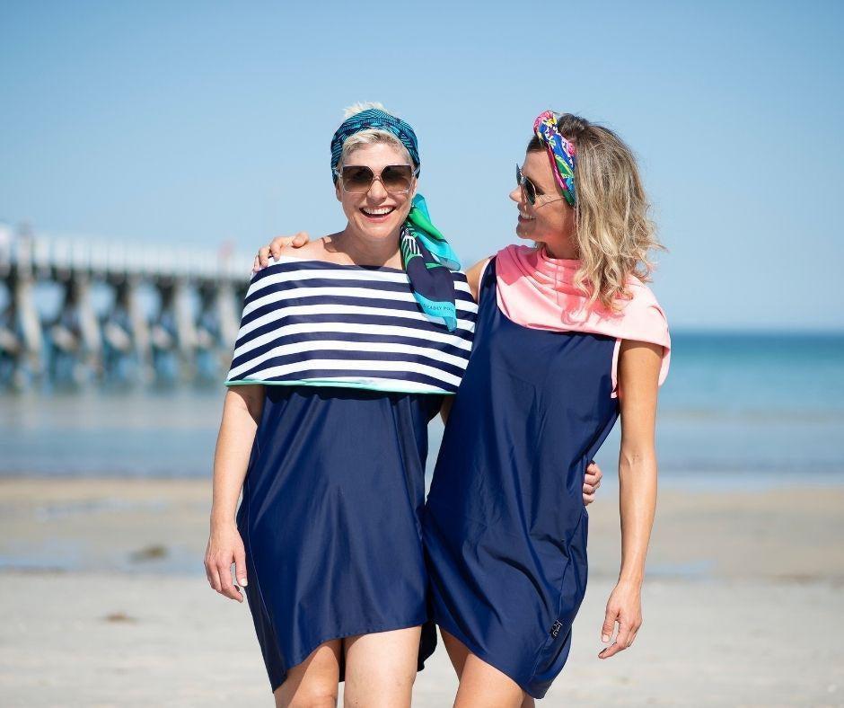 Learn more about our Shoulder Shrug Rashie Dress