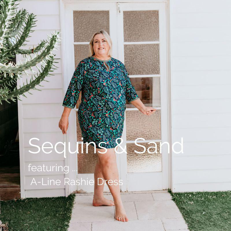 Alison sports our A-Line Rashie Dress with utmost confidence!