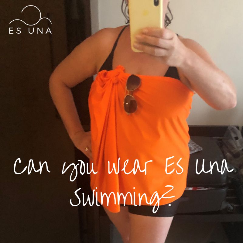 Can you wear Es Una swimming?