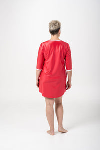 A-Line Rashie Dress watermelon
