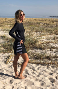 Cover Up Rashie Dress black