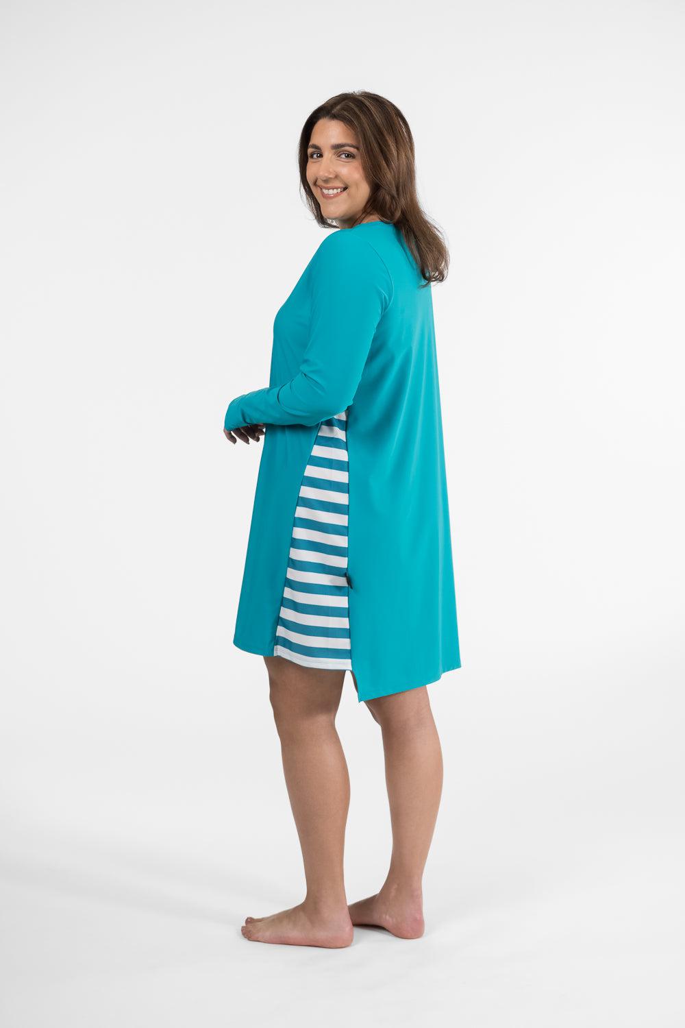 Cover Up Rashie Dress teal