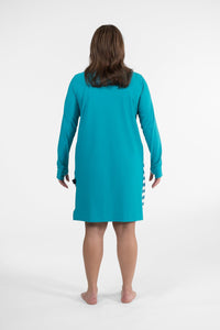 Cover Up Rashie Dress teal