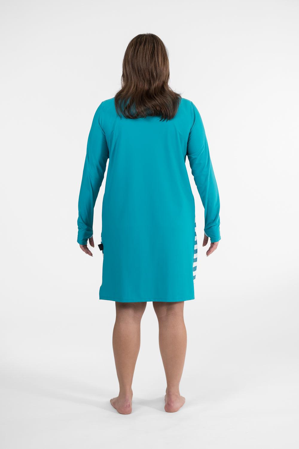 Cover Up Rashie Dress teal